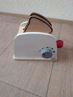 Houten broodrooster met 2 boterhammen, Kinderen en Baby's, Speelgoed | Houten speelgoed, Ophalen of Verzenden, Zo goed als nieuw