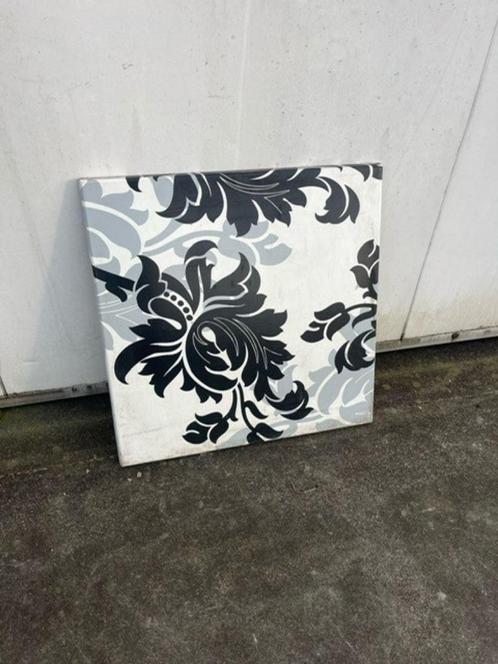 27 stuks tafelbladen werzalit outdoor 70x70 cm zwart wit, Tuin en Terras, Tuinmeubel-accessoires, Zo goed als nieuw, Ophalen