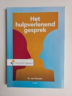 Het hulpverlenend gesprek - Dr. Jan Verhulst, Ophalen of Verzenden, Gelezen, Overige onderwerpen, Dr. Jan Verhulst