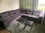 Te koop: Hoekbank complete zithoek bijzettafel MOET NU WEG!, Huis en Inrichting, Banken | Complete zithoeken, Ophalen, Gebruikt