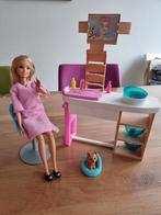 Barbie spa set, Kinderen en Baby's, Speelgoed | Poppenhuizen, Ophalen of Verzenden, Zo goed als nieuw