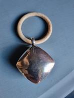 Vintage Zilveren rammelaar met bijtring gemerkt, Antiek en Kunst, Ophalen of Verzenden, Zilver