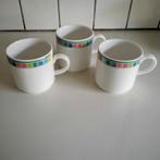 3 villeroy en boch  stapelbare  mokken easy, Ophalen of Verzenden, Zo goed als nieuw, Overige stijlen, Kop(pen) en/of Schotel(s)