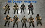 9 Vintage Soldier Force Chap Mei, Verzamelen, Poppetjes en Figuurtjes, Ophalen of Verzenden