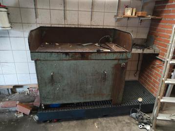 Lekbak met ontvet/ spoelbak  beschikbaar voor biedingen