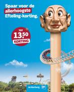20 volle Efteling spaarkaarten van de AH, Drie personen of meer, Kortingskaart