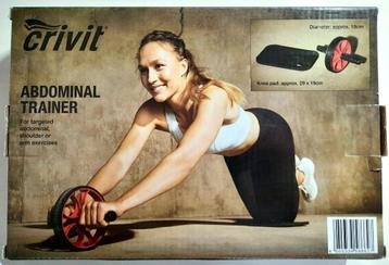 Crivit Abdominal/Buiktrainer. Incl. Kniebeschermer: beschikbaar voor biedingen