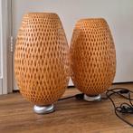 Böja bamboe tafellamp, Huis en Inrichting, Ophalen, Zo goed als nieuw, Overige materialen, Minder dan 50 cm