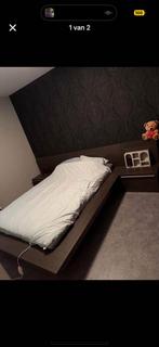 Bed 140x200, Huis en Inrichting, Slaapkamer | Bedden, Ophalen, Tweepersoons, 140 cm, Zo goed als nieuw