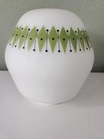 Vintage glazen kap groend/zwart, Huis en Inrichting, Lampen | Lampenkappen, Gebruikt, 25 tot 50 cm, Vintage, Ophalen of Verzenden