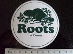 sticker Roots of Canada logo bever, Verzenden, Zo goed als nieuw, Merk