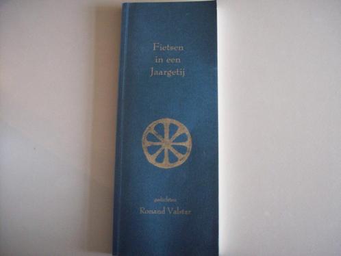 Ronand Valstar - Fietsen In Een Jaargetij, Boeken, Gedichten en Poëzie, Gelezen, Eén auteur, Ophalen of Verzenden