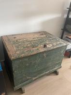 Oude brocante kist, Ophalen, Zo goed als nieuw, 50 tot 100 cm