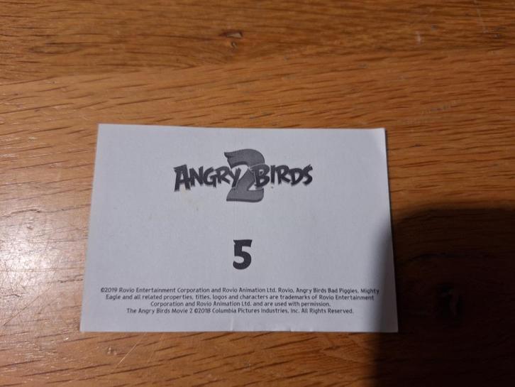 Angry bird stickers deen actie 2019, Verzamelen, Supermarktacties, Deen, Ophalen of Verzenden