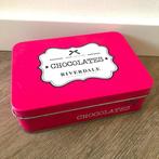 Riverdale Chocolade Blikje - Vintage Stij roze, Verzamelen, Blikken, Ophalen of Verzenden, Zo goed als nieuw