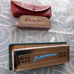 Hohner Chrometta 8 mondharmonica en Intermezzo, Muziek en Instrumenten, Blaasinstrumenten | Mondharmonica's, Ophalen of Verzenden