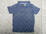 Hema polo T-shirt blauw maat 86 shirt korte mouw, Gebruikt, Ophalen of Verzenden, Hema, Jongetje