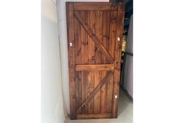  SHOWROOM UITVERKOOP barndoor bruin 120*29*27.5 cm OPISOP beschikbaar voor biedingen