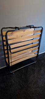 Opklapbed, Huis en Inrichting, Ophalen, 90 cm, Eenpersoons, Zwart