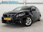 Peugeot 308 SW 1.2 PureTech Blue Lease Executive LEDER PANOD, Voorwielaandrijving, Gebruikt, 1199 cc, Zwart