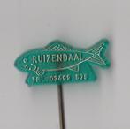 Ruizendaal Vis Spakenburg speldje, Verzamelen, Speldjes, Pins en Buttons, Gebruikt, Niet vindbaar, Niet vindbaar, Speldje of Pin