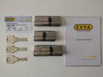 3 stuks EVVA cilinder (SKG ***), Doe-het-zelf en Verbouw, Hang- en Sluitwerk, Ophalen, Gebruikt, Slot
