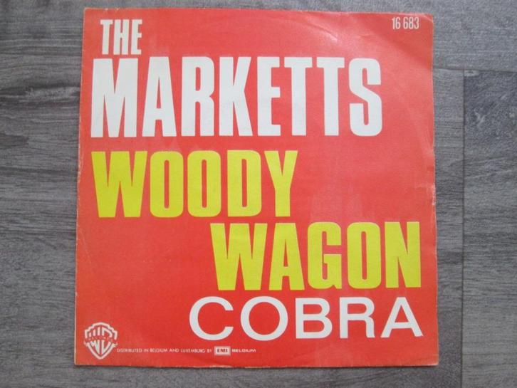 The Marketts - Woody Wagon / Cobra, Cd's en Dvd's, Vinyl Singles, Gebruikt, Single, Pop, 7 inch, Ophalen of Verzenden