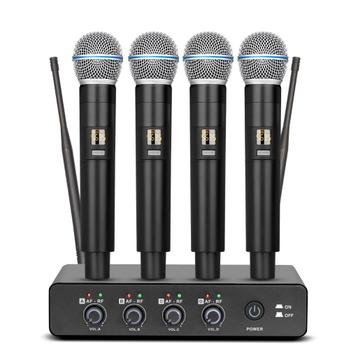 draadloze microfoon karaoke UHF Professionele metalen behuiz beschikbaar voor biedingen