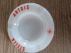 vintage asbak Stella Artois in melkglas, Ophalen of Verzenden, Zo goed als nieuw, Overige typen, Overige merken