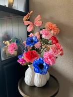 Echt een plaatje Zijden bloemen in Tulpenvaas Set, Ophalen of Verzenden, Nieuw