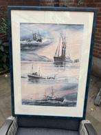 Ad m Oudes, zwarte zee, Antiek en Kunst, Ophalen