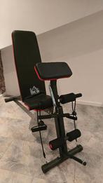 Halterbank - Fitnessbank - Buikspiertrainers - Zwart, Ophalen, Zo goed als nieuw, Benen, Krachtstation