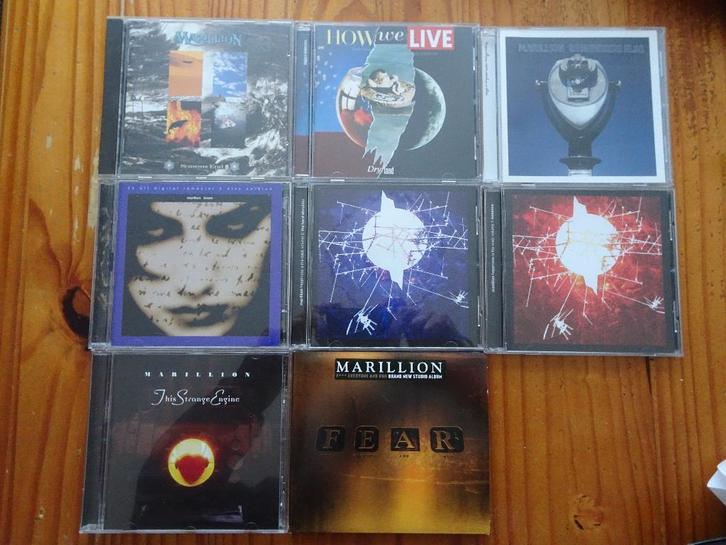 Marillion cds: FEAR + Happiness is the Road + Brave, Cd's en Dvd's, Cd's | Pop, Zo goed als nieuw, Ophalen of Verzenden
