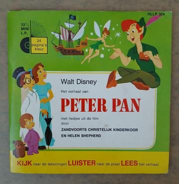 Walt Disney. Het verhaal van Peter Pan. Vinyl single. 1966 beschikbaar voor biedingen