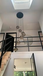 Hanglamp, Huis en Inrichting, Lampen | Hanglampen, Ophalen of Verzenden, Zo goed als nieuw, Glas, Minder dan 50 cm