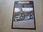 Honda CB 750 F2 / K7 brochure folder 1978 ?, Ophalen of Verzenden, Honda