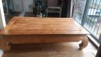 Massieve Teakhouten Opiumtafel, Gebruikt, 150 tot 200 cm, Minder dan 50 cm, Rechthoekig