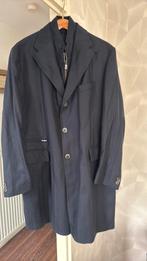Corneliani mantel heren, Kleding | Heren, Kostuums en Colberts, Corneliani, Blauw, Maat 56/58 (XL), Ophalen of Verzenden