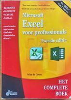 studieboeken Microsoft Excel, Ophalen, Diverse auteurs, HBO, Zo goed als nieuw