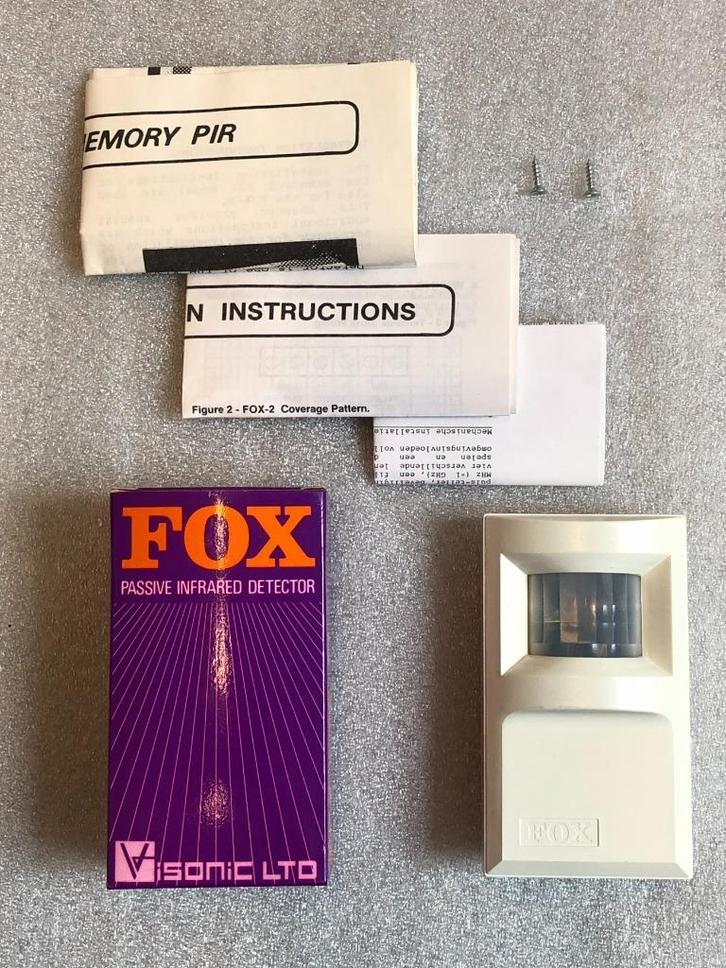 Fox-1T/M Passieve Infrarood detector, Nieuw!, Doe-het-zelf en Verbouw, Alarmsystemen, Nieuw, Detector, Sensor of Melder, Beweging