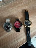 Diesel horloge, Sieraden, Tassen en Uiterlijk, Horloges | Heren, Ophalen of Verzenden, Zo goed als nieuw, Leer, Overige merken