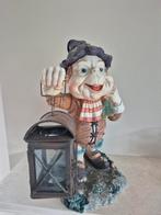 Grote vintage laaf efteling met lantaarn, Ophalen of Verzenden, Zo goed als nieuw, Beeldje of Poppetje