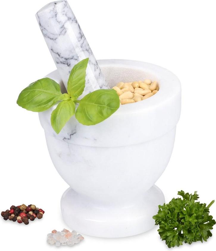 Vijzel, Huis en Inrichting, Keuken | Keukenbenodigdheden, Gebruikt, Ophalen of Verzenden