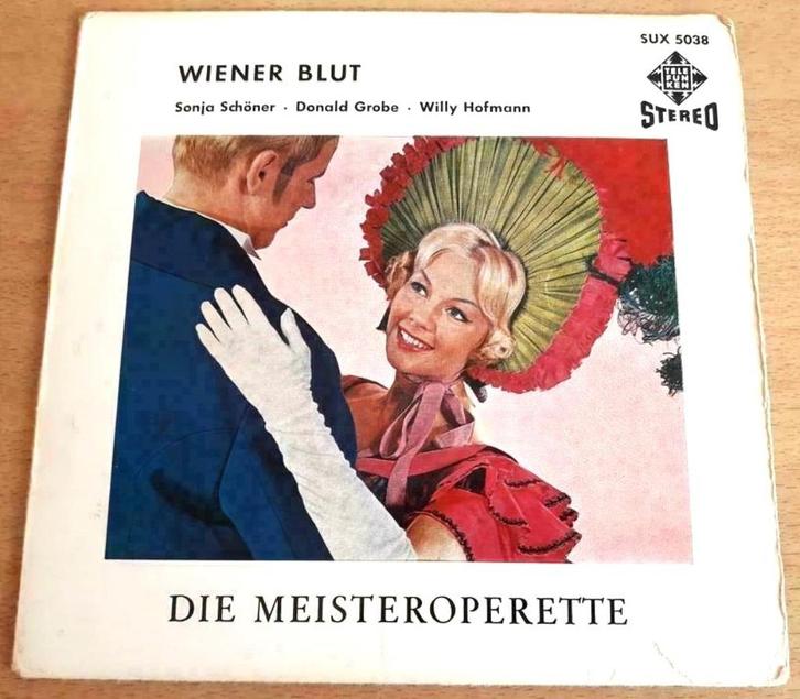 Wiener Blut - Sonja Schöner · Donald Grobe - EP, Cd's en Dvd's, Vinyl Singles, Zo goed als nieuw, EP, Klassiek, 7 inch, Ophalen of Verzenden