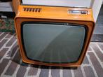Vintage Philips Philetta 610 tv. Retro oranje/geel., Ophalen