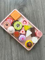 Houten speelgoed tray cupcake, Kinderen en Baby's, Speelgoed | Houten speelgoed, Ophalen, Gebruikt, Overige typen