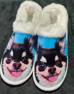 nieuwe in verpakking chihuahua choco tan sloffen kado tip !, Blauw, Nieuw, Ophalen of Verzenden, Onbekend