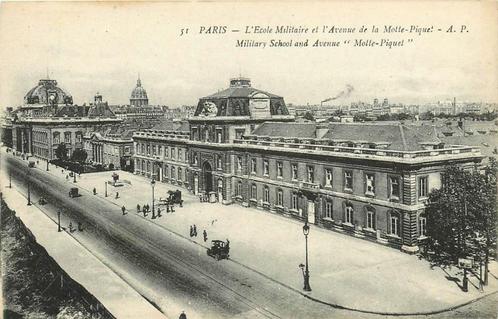 (376-178-027) Paris Ecole Militaire, Verzamelen, Ansichtkaarten | Buitenland, Frankrijk, Verzenden
