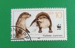 3107/ DDR 1987. Otter. Dieren, Verzenden, DDR, Gestempeld