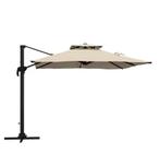 Outsunny Zweefparasol 2,94 x 2,94m, Ophalen, Nieuw, 2 tot 3 meter, Zweefparasol